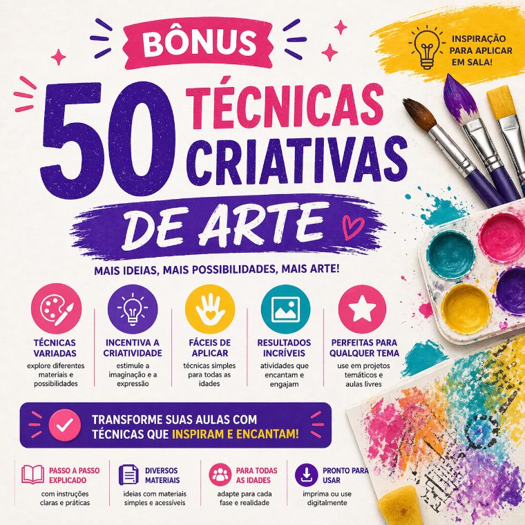 Bônus 1 — 50 técnicas criativas de arte