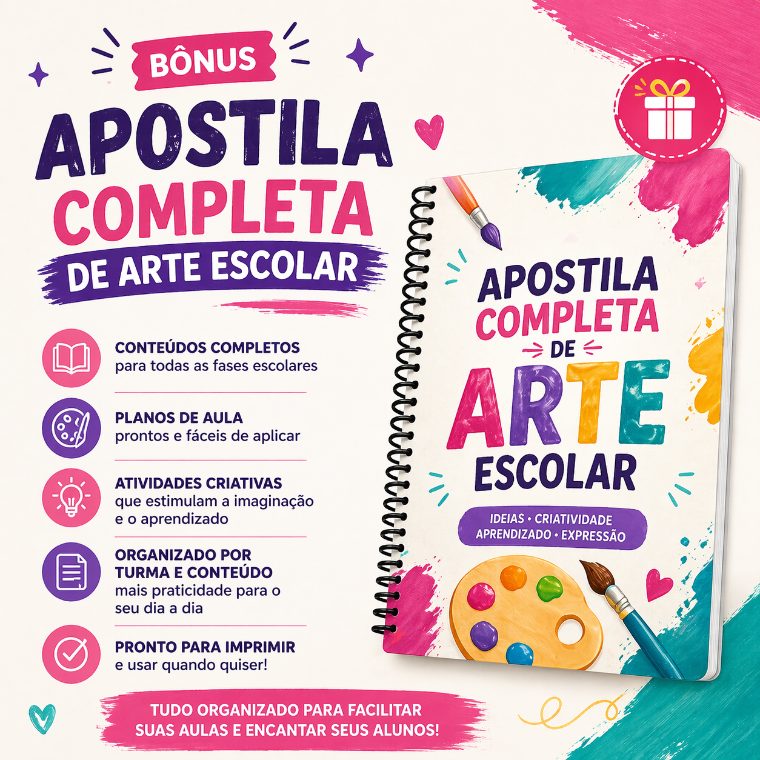 Bônus 3 — apostila completa de arte escolar